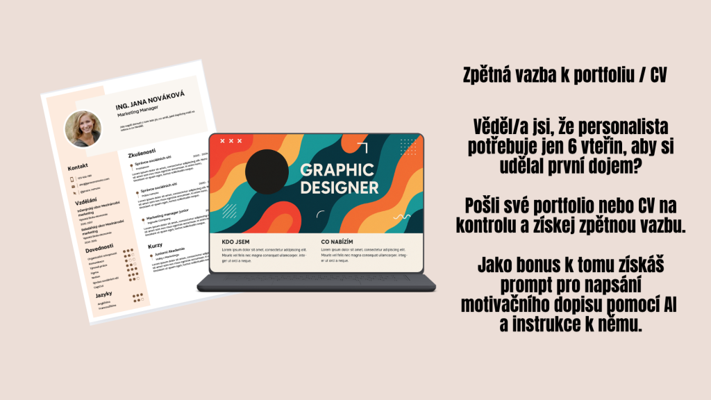 zpětná vazba cv portfolio wp