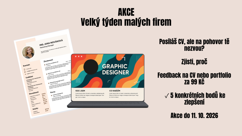velký týden malých firem akce